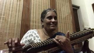 Sarali varisai-s with gamaka - Rajshri Ramakrishna - Vina playing for beginners - 2