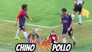 AFICIÓN le pide al POLLO BRISEÑO “ZAPEAR” al CHINO HUERTA en pleno CHIVAS vs XOLOS 2-2