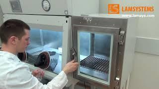 LAMSYSTEMS biosafety cabinet class III PROTECT