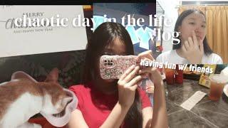 chaotic day in the life vlog ️ | playtopia with friends, presents, morning routine