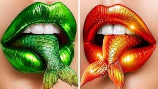 From Braces to Bikini: Mermaid's Amazing Transformation! ‍️