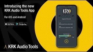 Introducing The KRK Audio Tools App