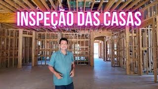 Pre inspecao da hidraulica, ar condicionado e eletrica antes de colocar o drywall.