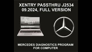 Mercedes Diagnostics Program, Xentry Passthru J2534, Full Version