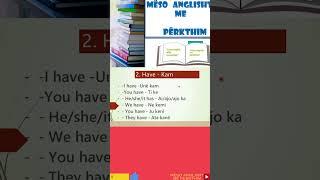 "Mëso anglisht me përkthim"
