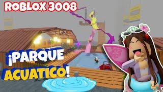 CONSTRUYO un PARQUE ACUÁTICO en SCP-3008!  *Para pelaos?* (Roblox)