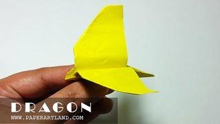 How to Make a Paper Airplane  - The Best Paper Planes | Dragon ( Flyable )