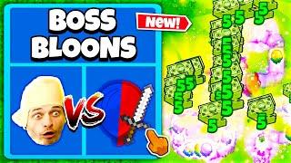 We have 10 minutes to make the strongest BOSS Bloon (Custom Bloons Mod BTD 6)