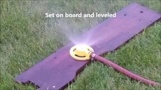 Do Water Sprinkler timers reduce irrigation performance? - a TEST
