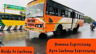 Delhi to Lucknow by ITC Bus | #noida #lucknow @explorewithamit