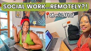 Remote social work tips & advice  | nontraditional social work? travel? how to network? licensing?