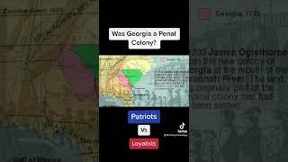 Was Georgia a Penal Colony?