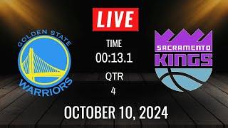 LIVE TODAY! GSW Warriors vs Sacramento Kings NBA PRE SEASON October 10, 2024 2K25 Full Gameplay