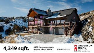 Luxury Mountain Home for Sale: 4,349 sqft in Menan, Idaho | 3979 Hangmans Loop Tour