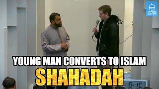 Young Man Converts To Islam || Brother Nick Takes HIs Shahadah