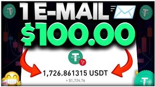 1 Email  = $100  Register & Get Free $100 Immediately ~ Make money online