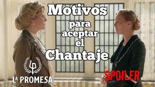 MOTIVOS por los que CRUZ ACEPTA EL CHANTAJE DE PÍA || #lapromesa #serie #spoiler