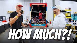 TOUGH Sports Card Negotiations at a CARD SHOW in ATLANTA