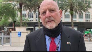 Former Jax CFO Mike Weinstein speaks ahead of federal grand jury