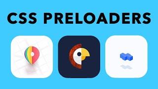 CSS Preloaders | 13 CSS Loading Animation & Spinners Examples For Your Website