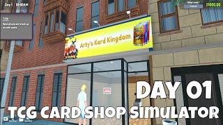 TCG Card Shop Simulator | Silly Fun on Day 1