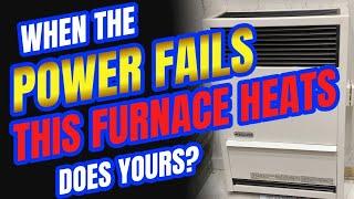 Backup furnace that doesn't need electricity - Backup heat source