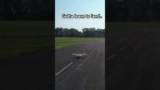 How to land RC Plane without crashing