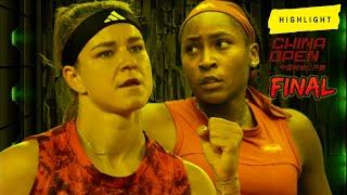 Karolina Muchova vs Coco Gauff Highlights | China Open 2024 Final