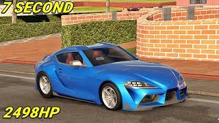 2498HP TOYOTA SUPRA MK5 DRAG TUNE IN CPM2 || CAR PARKING MULTIPLAYER 2 NEW UPDATE