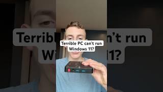 Terrible PC can’t run Windows 11?? #pc #techfacts #techtok