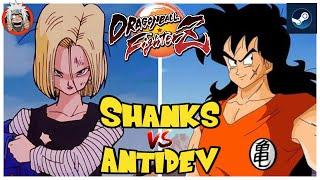 DBFZ Antidev vs Shanks (TGohan, Trunks, A17) vs (A21, Yamcha, A16) 1.38