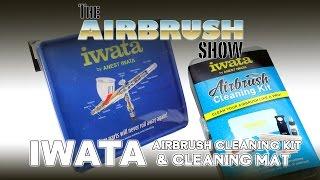 IWATA AIRBRUSH CLEANING KIT & CLEANING MAT - THE AIRBRUSH SHOW EP06