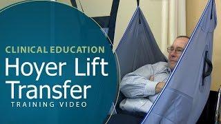 Clinical Education : Hoyer Lift Transfer Training video