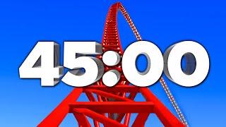 45 Min Countdown Timer (Roller Coaster) 