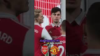 KAI HAVERTZ SCORES! Arsenal vs Manchester United