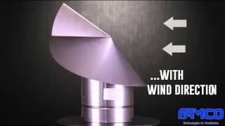 Wind Directional Chimney Cap - Stainless Steel - HVAC products by FAMCO manufacturing