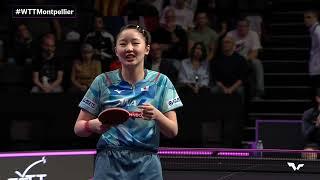 FULL MATCH | Miwa Harimoto vs Adriana Diaz | WS R16 | #WTTMontpellier 2024