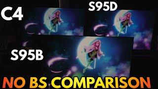 We Got Finessed! LG C4 vs Samsung S95B vs Samsung S95D