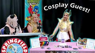 I Went Behind The Scenes As A Cosplay Guest | Springfield Comic Con Vlog 2024