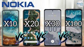 Nokia X10 VS Nokia X20 VS Nokia X30  VS Nokia X100 Full Comparison