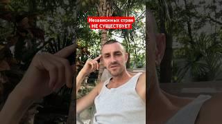Независимых стран не существует, вам всегда будут пудрить мозги