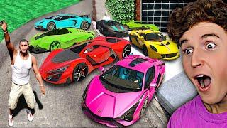 Collecting Rare BILLIONAIRE SUPER CARS In GTA 5.. (Mods)