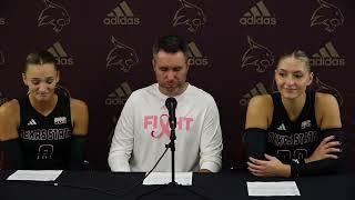 VB | Post Game vs Arkansas State (Oct. 18)