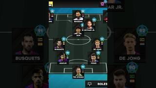 DLS 23 Best 11 squad 4-2-1-3  Formation #viral #shorts