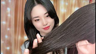 [ASMR] Girl in the Back of Class Plays With Your Hair