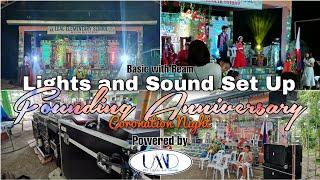 Lights and Sound Set Up for School FOUNDING ANNIVERSARY l June 16, 2023 powered by UMD PRO