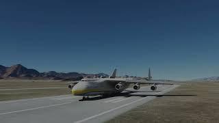 [4K - 60 FPS] Microsoft Flight Simulator - Antonov An-225 Mriya Take-off & Landing Testflight