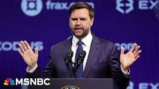 'We reject regulators': Vance praises Trump crypto push at Bitcoin 2025 Conference