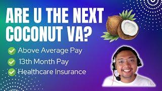 Earn $8 - 24 dollars/HR as a Coconut Virtual Assistant