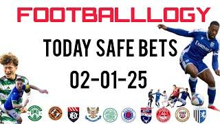 Football prediction today 02/01/25 today soccer tips | today betting tips #prediction #betting